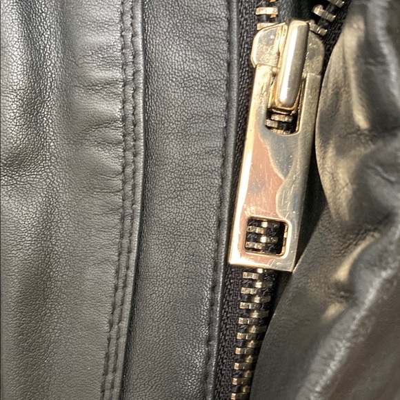 Badgley Mischka Leather Jacket - Picture 5 of 11